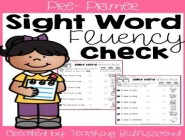 《Sight Word Fluency Check》三册英文作业纸练习册PDF 百度云网盘下载